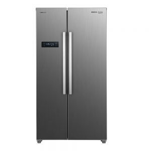 Voltas Beko 563 L Side by Side Refrigerator (Inox) RSB585XPE Front View