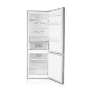 Voltas Beko 340 L 2 Star Bottom Mounted Refrigerator (Inox) RBM365DXPCF Open View