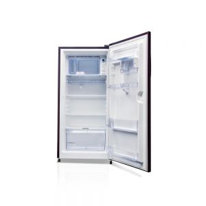 Voltas Beko 200 L No Direct Cool Single Door Refrigerator (Fairy Flower Purple) RDC220C60/FPEXXXXSG / S60200 Open View