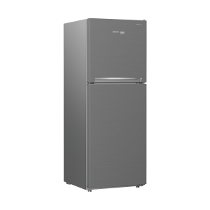 Voltas Beko 340 L 2 Star High End Frost Free Double Door Refrigerator (Silver) RFF363I Left View