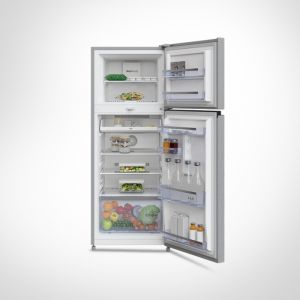 Voltas Beko 250 1 Star Frost Free Double Door Refrigerator (PCM Brushed Silver) RFF270E60XIRDIXXX Left View