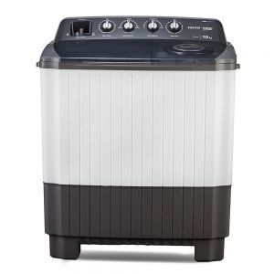 Voltas Beko 7 kg Semi Automatic Washing Machine (Grey) WTT70AGRT Front View
