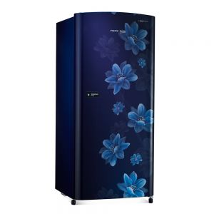 Voltas Beko 195 L No Direct Cool Single Door Refrigerator (Belus Blue) RDC215DBBRX/XXXG Left View