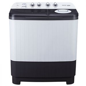 Voltas Beko 7.5 kg Semi Automatic Washing Machine (Grey) WTT75DGRT Front View