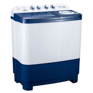 Voltas Beko 7.5 kg Semi Automatic Washing Machine (Sky Blue) WTT75DBLT Left View