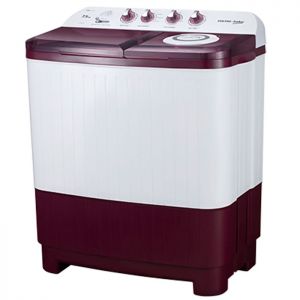 Voltas Beko 7.5 kg Semi Automatic Washing Machine (Burgundy) WTT75DBRT Right View