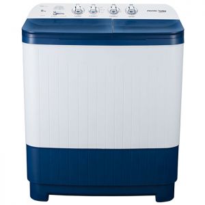 Voltas Beko 8 kg Semi Automatic Washing Machine (Sky Blue) WTT80DBLG Front View