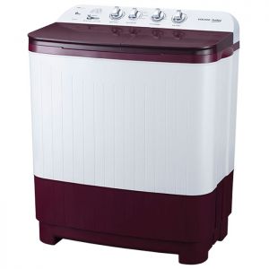 Voltas Beko 8 kg Semi Automatic Washing Machine (Burgundy) WTT80DBRG Right View