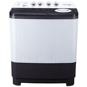 Voltas Beko 8 kg Semi Automatic Washing Machine (Grey) WTT80DGRT Front View