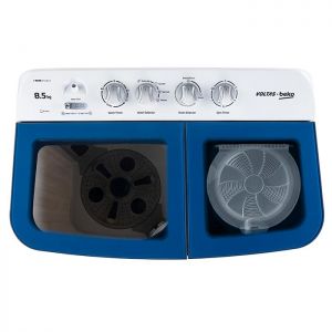 Voltas Beko 8.5 kg Semi Automatic Washing Machine (Sky Blue) WTT85DBLG Top View