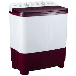 Voltas Beko 8.5 kg Semi Automatic Washing Machine (Burgundy) WTT85DBRG Left View