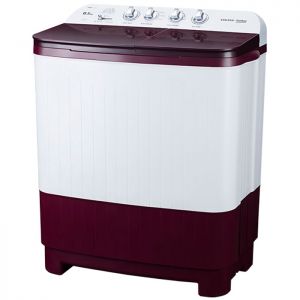 Voltas Beko 8.5 kg Semi Automatic Washing Machine (Burgundy) WTT85DBRG Right View