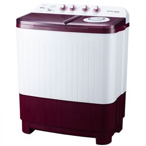Voltas Beko 8.5 kg Semi Automatic Washing Machine (Burgundy) WTT85DBRT Right View